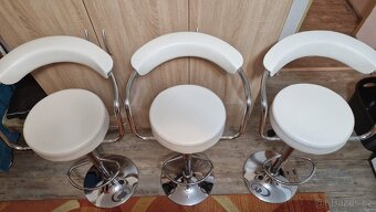 Barové židle 3ks - 4