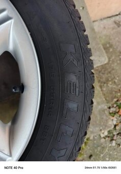 Nové zimní pneu a alu disky na Forda 175/65/14 - 4