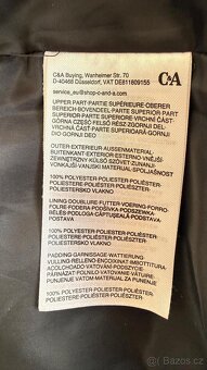 C&A zimní prošívaná bunda - 4