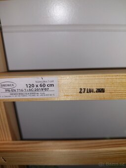 Dětská postýlka s matrací - 4