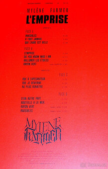 2LP Mylene Farmer : L´emprise, P 2022, poslední řadovka - 4