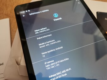 Zánovní Tablet 10"palcovy - 4