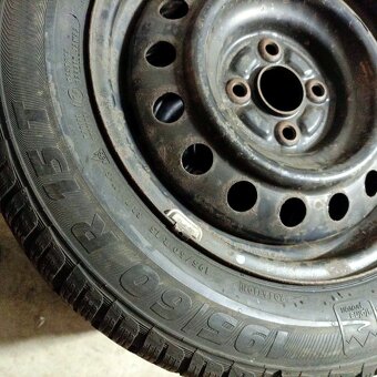 15" plechová kola – 4x100 – 6J - 4