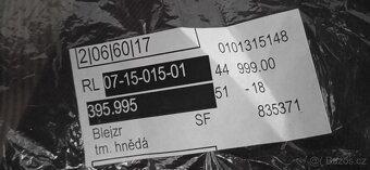 Dámské sako manšestrové NOVÉ - 4