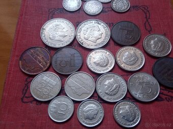 STŘÍBRNÉ MINCE HOLANDSKA 16 KS+BONUS - 4