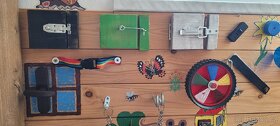 Hrací interaktivní deska (Montessori) pro děti - 4