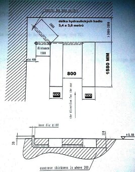 Nůžkový zvedák BORTEN,,BOR-E3500'' 3500KG rv.2025 - 4