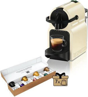 Kapslový kávovar Nespresso De'Longhi Inissia Creamy White - 4