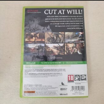 Prodám hru MetalGearRising, Xbox 360 - 4