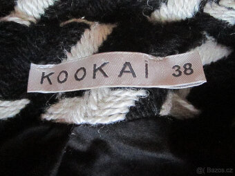 Zimní teplý kabát vel. M/38, 51% vlny, podšívka bavlna - 4