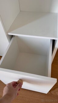 KOMODA JEDNODVEŘOVÁ BÍLÁ/BUK FJORD ELMO 10 - 4