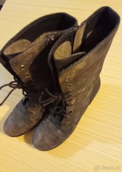 Kožené boty Esprit, velikost 38 - 4