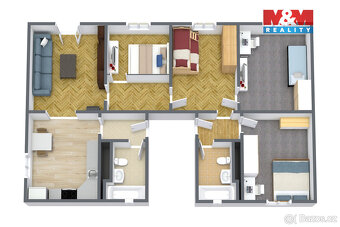 Prodej bytu 5+1, 97 m², Horní Slavkov, ul. Poštovní - 4