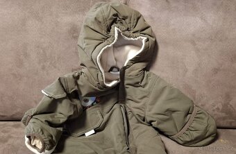 Zimní overal do kočárku vel. 62 - 68 - 4