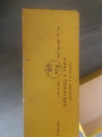 stará papírová krabice od bonboniéry Figaro - 4