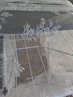 Záclona. 260 x 620 cm. TOP. Bílá. - 4