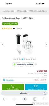 Odšťavňovač Bosch MES25A0 - 4