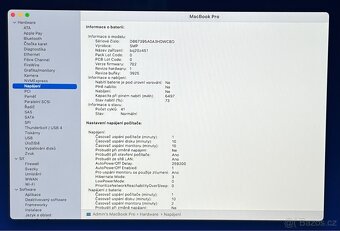 MacBook Pro 15” 2017/16GB RAM/Intel i7/1TB SSD/ Záruka - 4