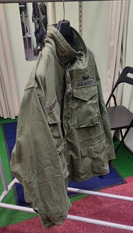 Bunda M-65 olivová XL/R nová, rarita made in USA - 4