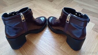 Dámské kotníkové boty na platformě - Stradivarius - 4