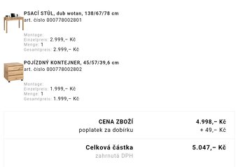 Psací stůl - 4
