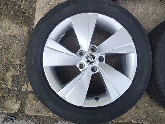 17"alu sada Zeus 5x112 origo Škoda Superb 3 4 Passat B8 - 4