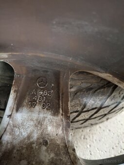 Alu kola Mercedes benz ml w163 8.5Jx17 ET47 rozteč 5x112 - 4