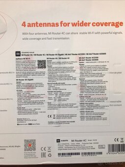 Xiaomi router WiFi 4x anténa - 4