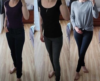 Set balík dámského dívčího oblečení vel. S/M 44ks - 4