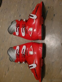 Dívčí lyžáky Head Carve X3 červené - 4