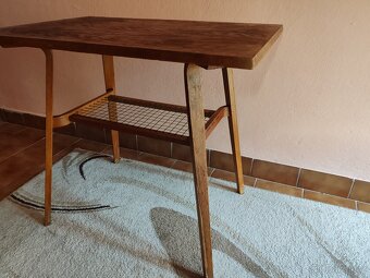 Retro sada křesel a stoly - 4