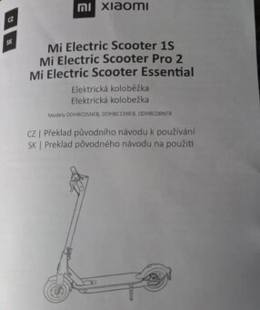 Elektrokoloběžka xiaomi MI 1S - 4