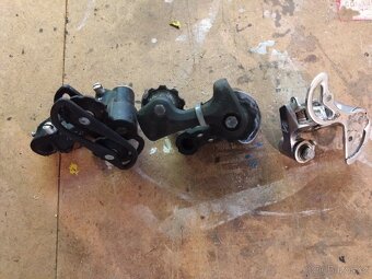 Cyklo díly - přehazovačky, představce - 4