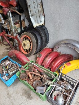 Díly moto veterán Jawa ČZ - 4