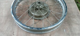 Přední kolo Jawa půlbuben - 4