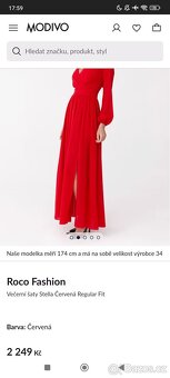 Společenské šaty zn. Roco Fashion - 4