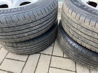 4x alu disky 4x100 R15, letní pneu - 4