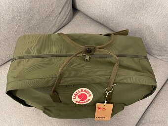 Prodám batoh značky Fjällräven Kanken Weekender Army Green - 4