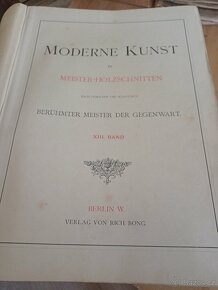 Modern Kunst in Meister Holzschnitten 1890 - 4