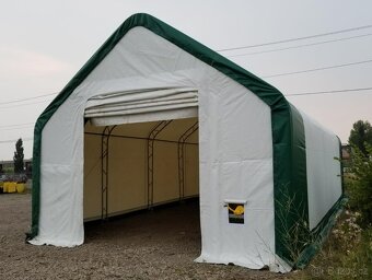 Plachtová hala 6,1 x 12,2m / plachty 900g - 4