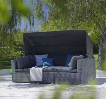 Zahradní ratanová sestava 228x86cm Ambia - nová - 4