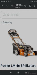 Sekačka Patriot s el. startérem - 4