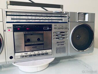 Radiomagnetofon Sharp GF 7500, 80.léta - 4