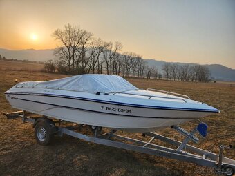 Lod Glastron 5.7x2.4m závěsný.motor, vlek, motor - 4