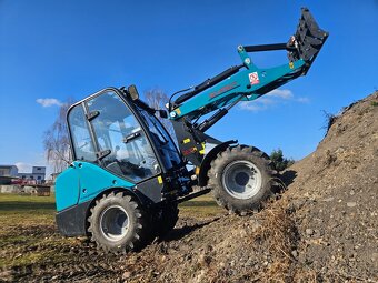 kloubový kolový nakladač, model schmidt 3639, kubota motor - 4
