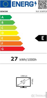 TV LED SENCOR 3230 TCS + D.O., TOP STAV - 4
