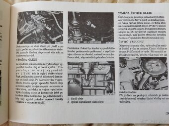 Návod - servisní knížka Škoda Favorit 1993 - 4