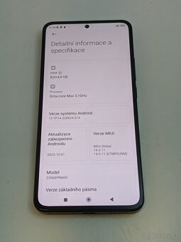 Xiaomi 13T 8/256gb black. Záruka 6 měsíců. - 4