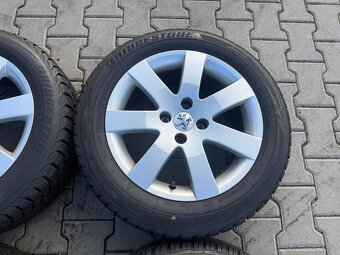 4x al kola 4x108 16 + pneu zimní 205/55 R16 - 4