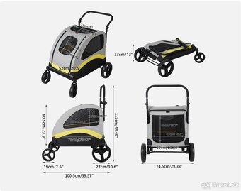 Kočárek pro psi - 4